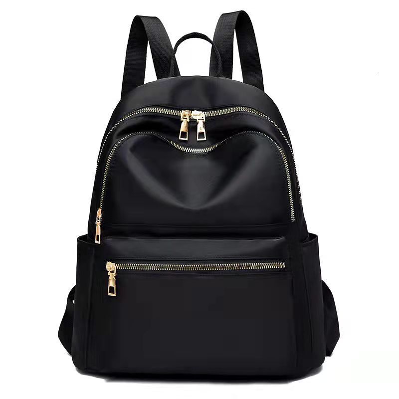 Free Shipping Designer Bag Foreign Trade PU Backpack For Women 2025 New Large Capacity Student School Bag Trendy Solid Color Soft Luxury Bag Leather L