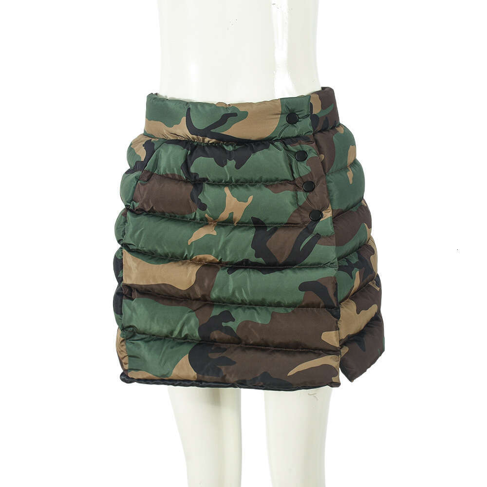 Autumn Winter Exclusive Designer Shoe Design Sexy Bodycon Splash-Proof Water-Resistant Personality Padded Half Skirt