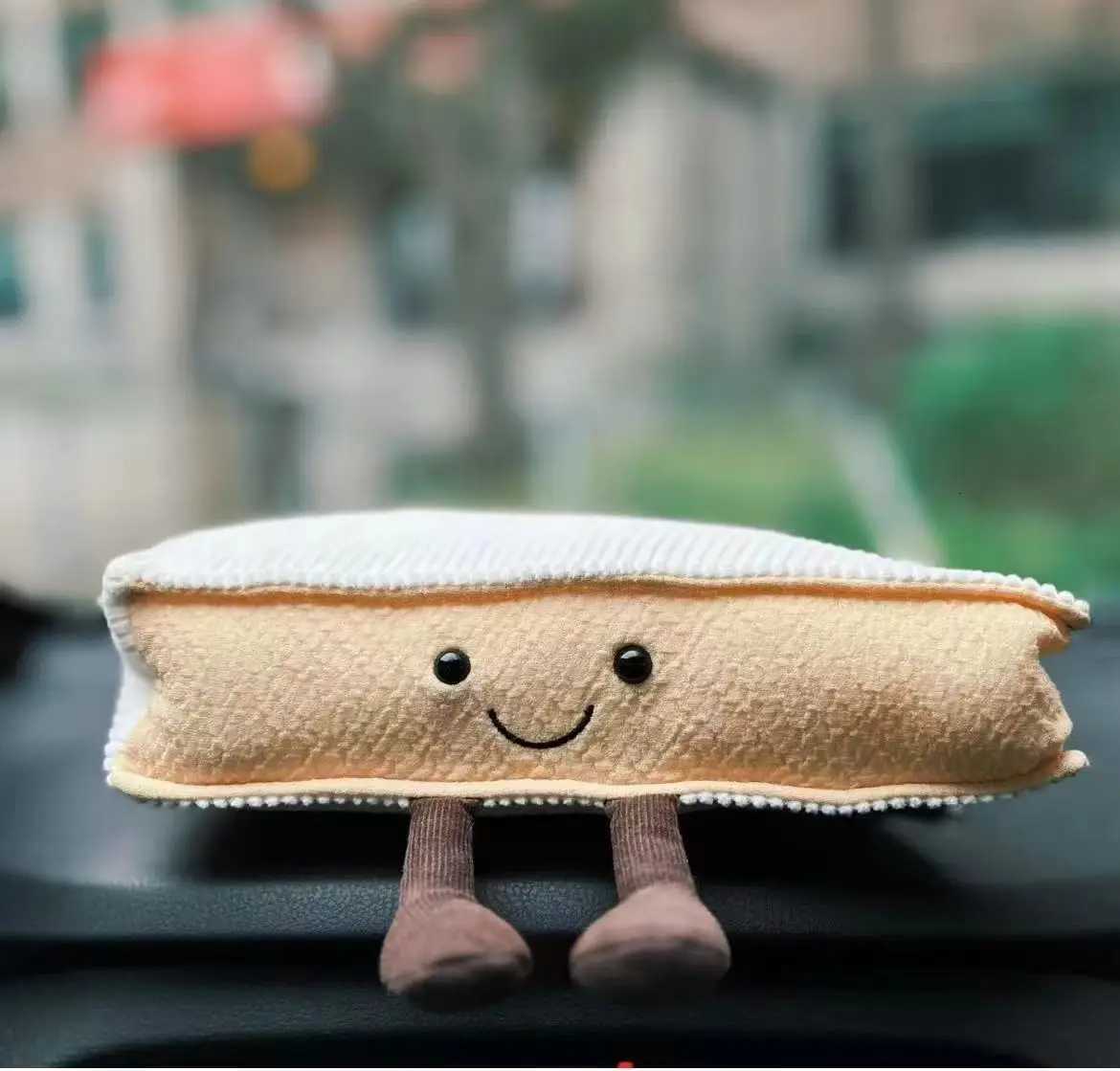 Jelly Cat Food Series Collection Fish Doughnut Toast Cake Bread Cheese Pizza French Fries Hot Dog Doll Pet Toy Christmas Gift L250911