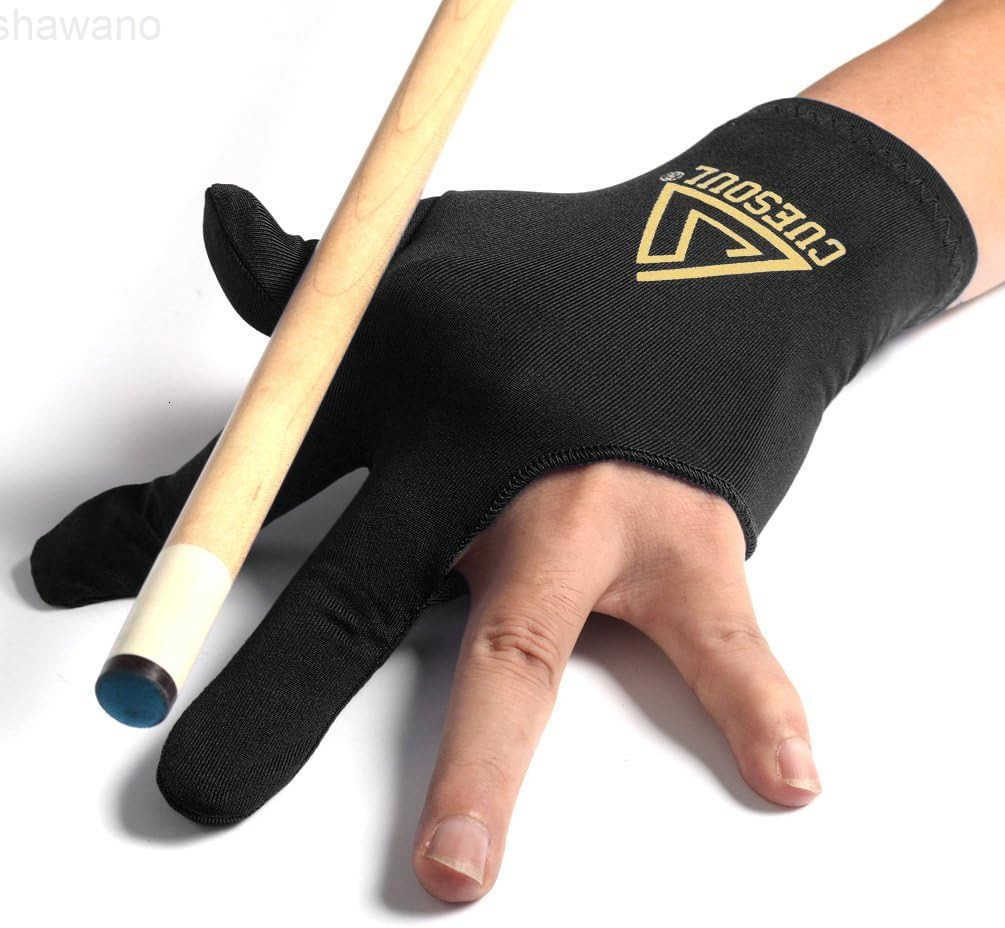 10pcsSet 3 Finger Billiards Gloves Pool Cue GlovesW250911
