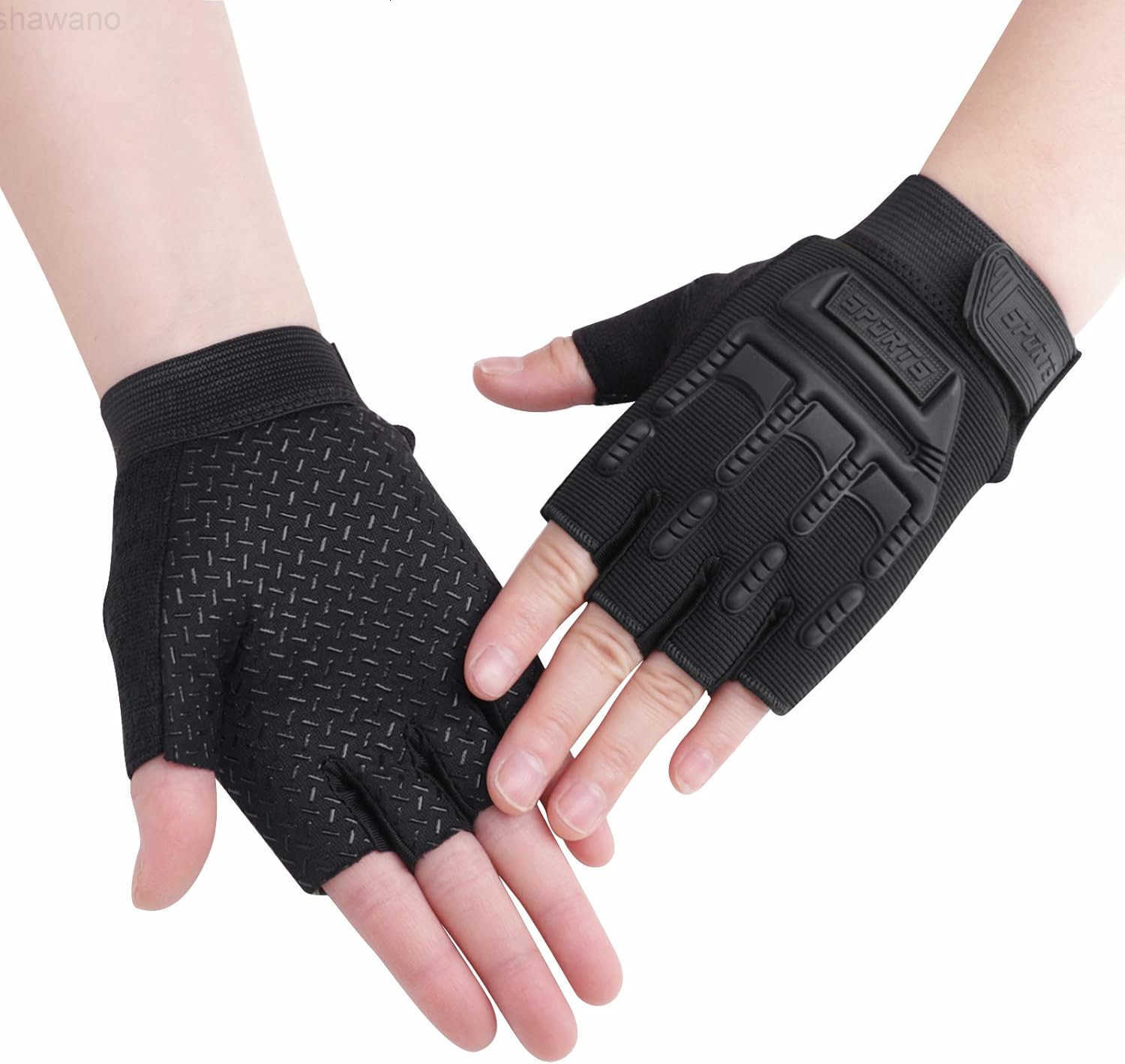 Half Finger Cycling Gloves Breathable Non Slip Bike Riding Gloves with UV Protection for Boys Girls Aged 610W250911