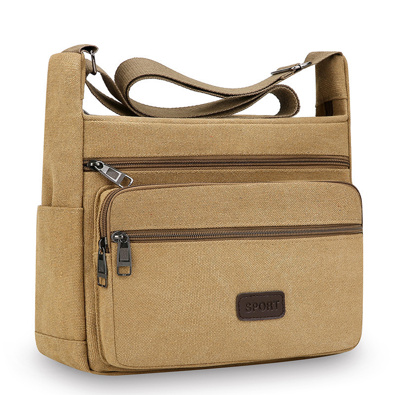 Men S Crossbody Bag Large Capacity Multi Compartment Designer Bag Luxury Bag Wear Resistant Bag New Casual Versatile Single Shoulder Small Free Shippi