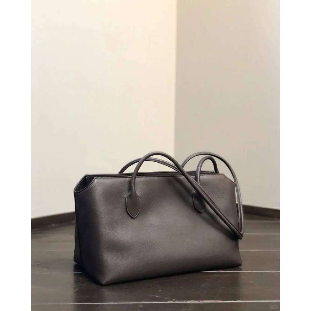 High Quality Soft Long Handle Fashion Tote Genuine Leather Women Shoulder Bag Office Large Capacity