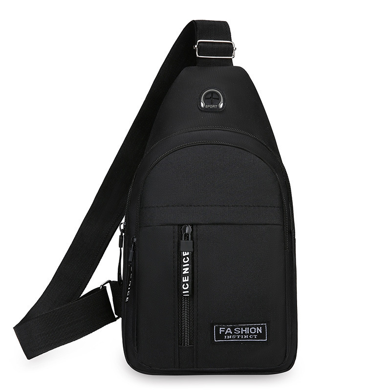 New Men S Oxford Cloth Chest Bag Multi Functional Sports Outdoor Free Shipping Casual Designer Bag Single Luxury Bag Shoulder Bag Small Crossbody Bag