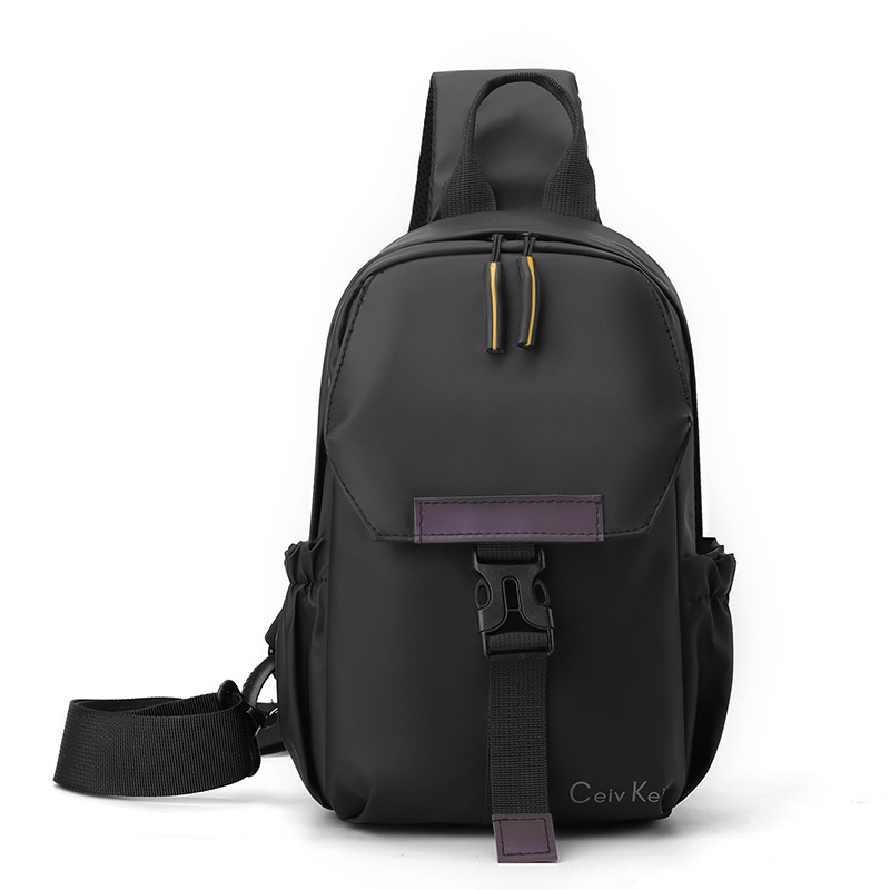 New Trendy Chest Free Shipping Bag Designer Bag Water Resistant Leather Film Outdoor Casual Crossbody Luxury Bag Bag Men S Commuting Versatile Shoulde