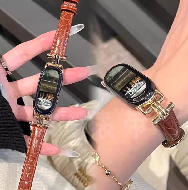 small fragrance suitable for Band Arc de Triomphe texture leather texture strap female 250712