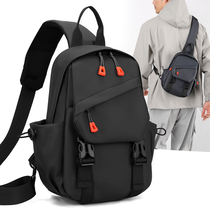New Men S Chest Bag Luxury Bag Casual Multi Functional Designer Bag Travel Crossbody Free Shipping Bag Large Capacity Lightweight Business Commuting S
