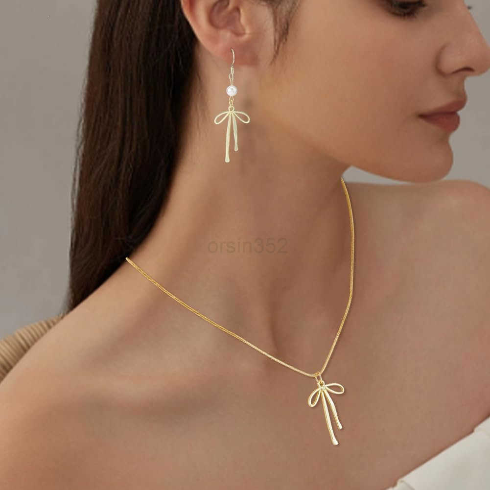 Charms Alloy Bow Tie Charms Hollow Pendant Bow Earring Charms Bow Link Dangle Pendants with a Hole for DIY Jewellery Making CraW250911