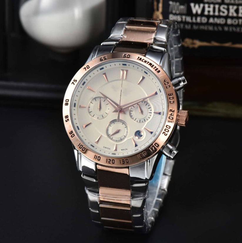 New Design Mens women TISSOTly 1853 6-pin full function Watches quartz movement Luxury Business Wristwatch stainless steel Luxury wristwatch #82