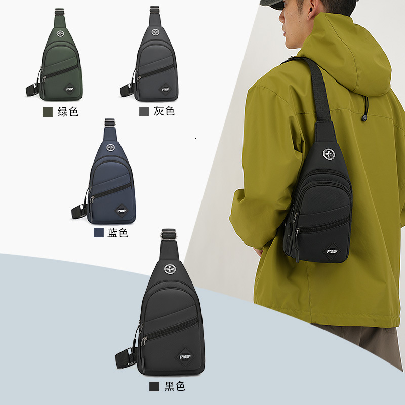 Designer Bag Large Capacity Men S Chest Bag Practical Portable Single Shoulder Bag Free Shipping Fashion Simple Luxury Bag Versatile Casual Crossbody 