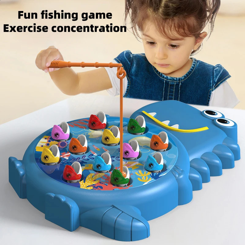 Baby magnetic fishing educational toys childrens first birthday gifts boys and girls intelligence development parent 250910CJBJ - view 3