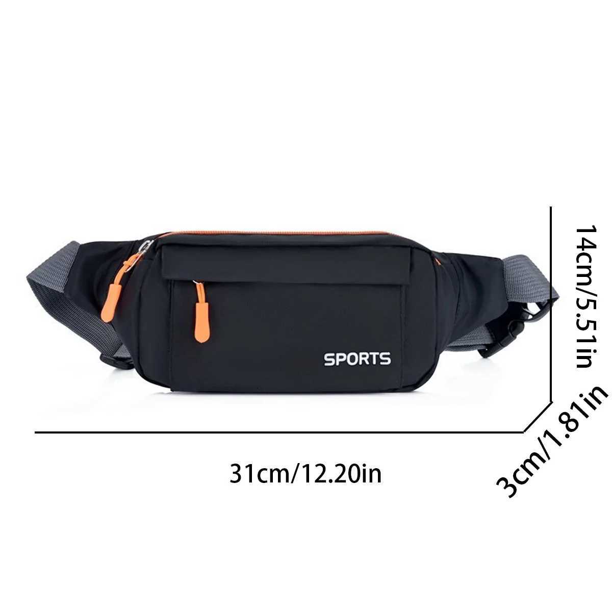 Leisure and sports multifunctional chest bagcrossbody bag mobile phone and loose change storage baguniversal for travelADH Z250911