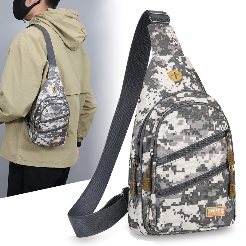 Men S Free Shipping Multifunctional Chest Bag Luxury Bag Casual New Single Designer Bag Shoulder Crossbody Bag Customizable Logo Large Capacity Small 
