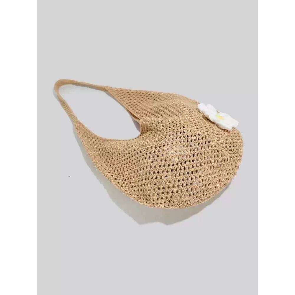 Designer Bag Large Capaci Woven Tote Casual Summer Beach Vaion Ladies Oulder Lazy Artistic Sle Beachside Holiday Bag