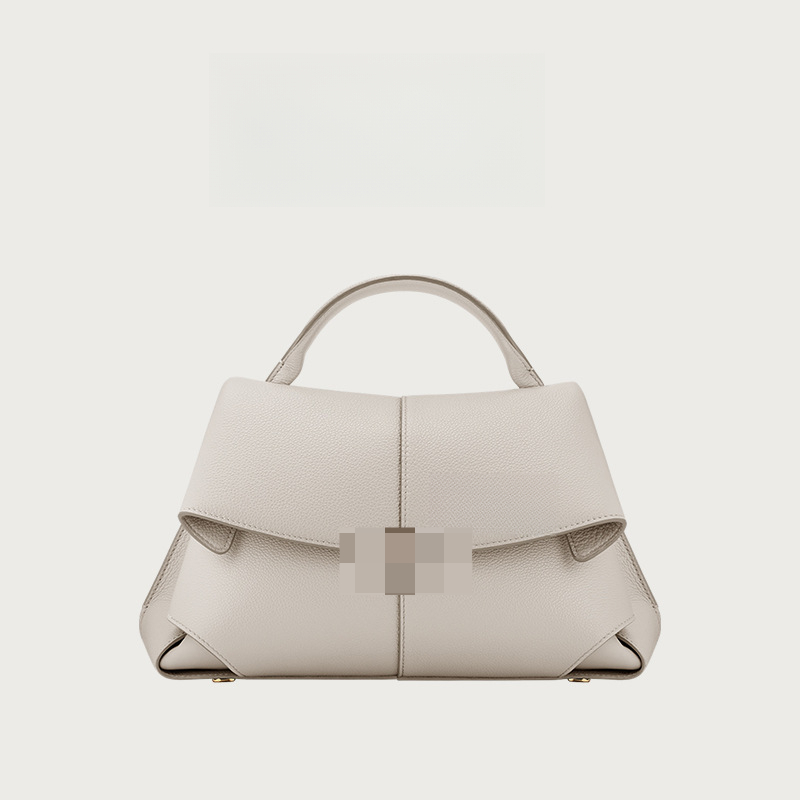 New French Designer Bag Leather Retro Style Fashion Shoulder Bag Handbag Messenger Bag Luxury Bag Women's Bag