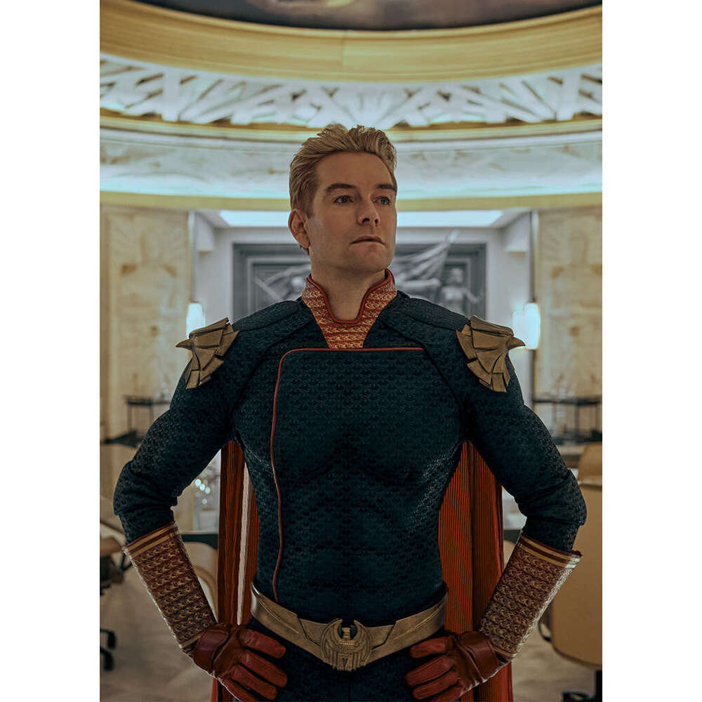 Halloween adult Homelander cosplay ju mpsuit costume costume adult male cosplay cosplay costume fancy dress u p party jumpsuit