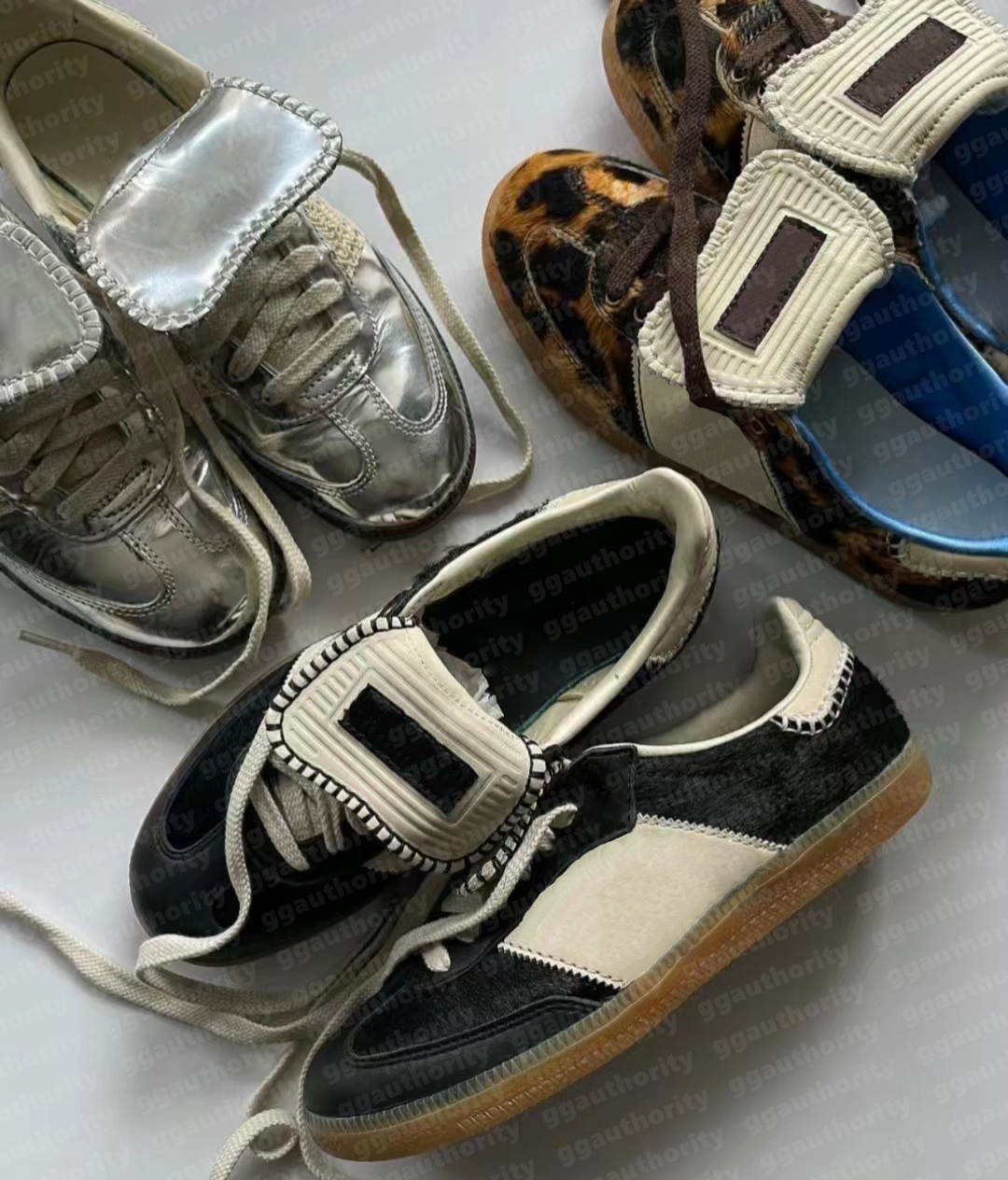 Designer Shoe Leopard Print Shoes Men Sneakers Pink Black White Silver Metallic Blue Scarpe Plate-forme Womens Mens Platform Trainers Sport