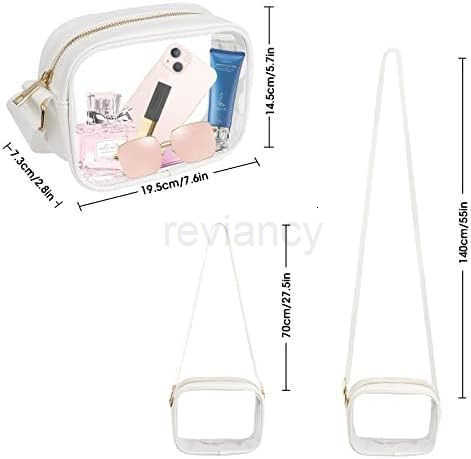 Clear Bag Stadium Approved Clear Bags with Adjustable Strap Clear Stadium Bag for Women Men Concerts SportsW250911