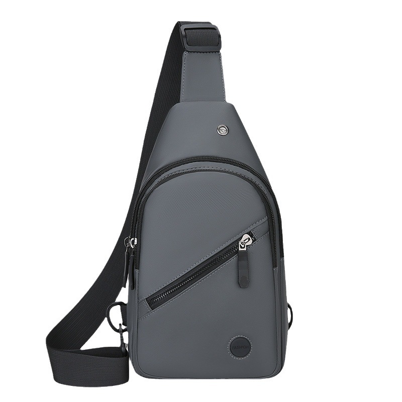 Men S Chest Bag Fashion Versatile Solid Color Simple Designer Bag New Large Capacity Luxury Bag Free Shipping Outdoor Travel Portable Waterproof Cross