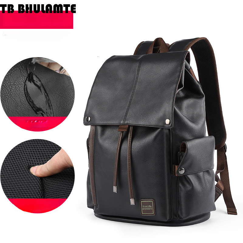 Free Shipping Designer Bag Luxury Bag Men's Leather Backpack Fashion Travel Bag School Bag Casual Men's Bag Trendy Laptop Backpack Export