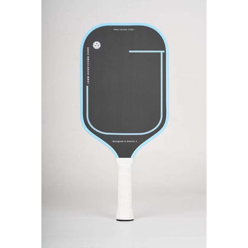 Thermoformed T700 Carbon Fiber Pickleball Paddle For Power & Spin (16MM) Teflon Professional Competition Grade Textured Matte Lightweight Pickleball R