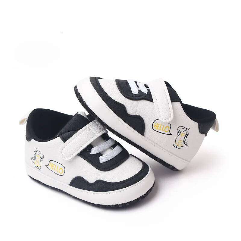 2025 New Baby Casual Fashion Spring Autumn Toddler Shoes Sneakers Soft Sole Newborn Boys Girls PU First Walkers