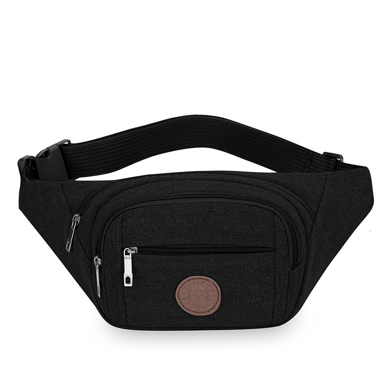 Factory Direct New Men S Canvas Sports Free Shipping Waist Designer Bag Bag Women S Casual Luxury Bag Fashion Large Capacity Storage Cashier Waist Bag
