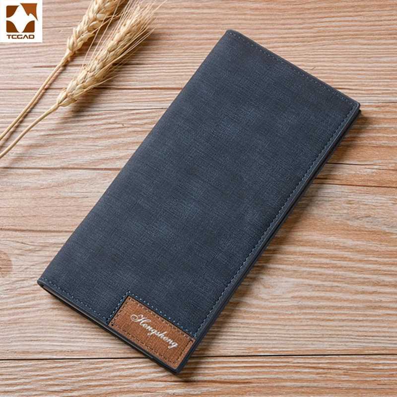 Mens Wallet Slim For Vintage Leather Wallets Thin Male Porte Feuille Billetera Hombre 2021 Mens Wallet Money Carteira Masculina W250911