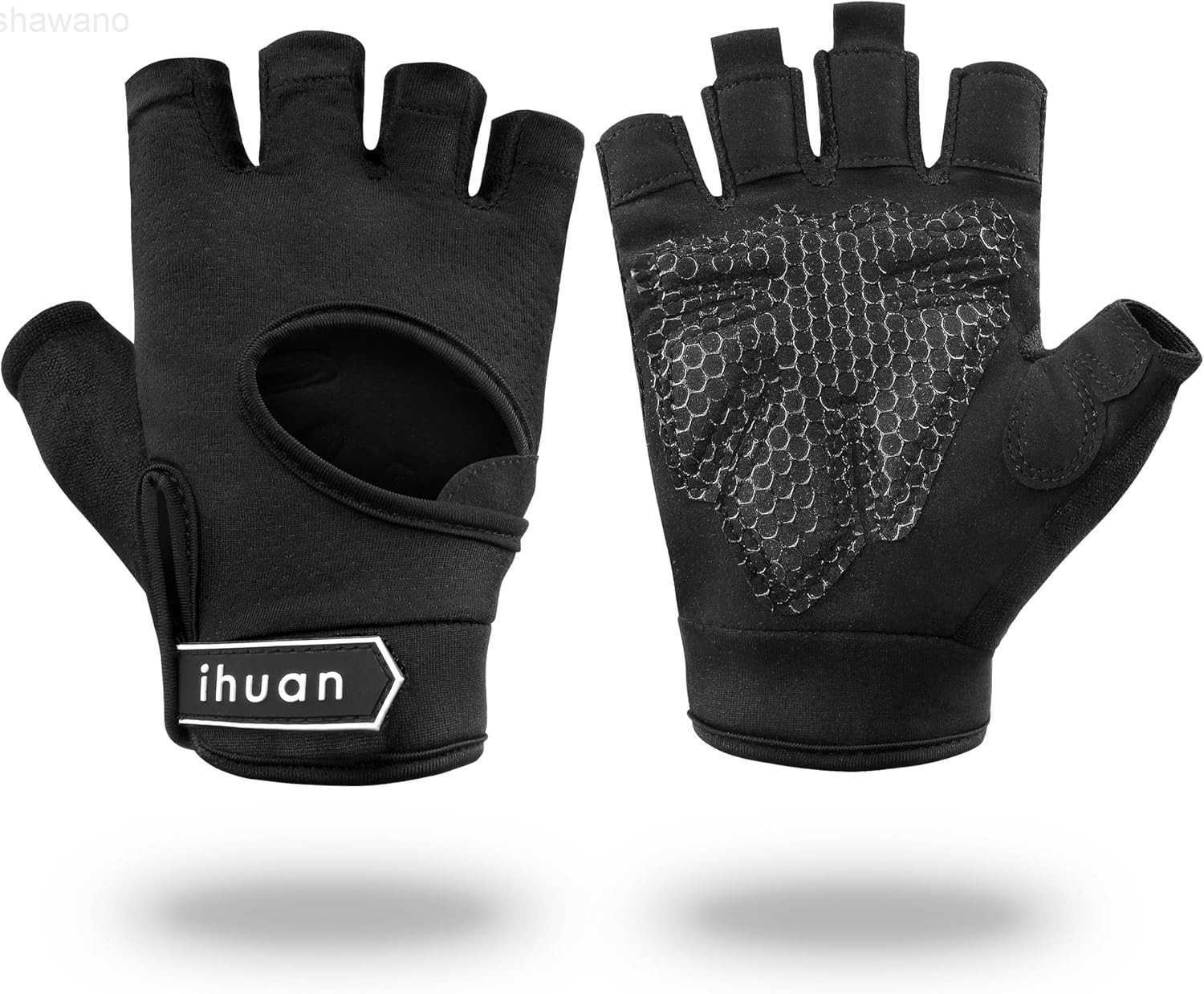 New Breathable Workout Gloves for Women Men No More Sweaty Full Palm Protection Gym Exercise Cycling Fitness Weightlifting Pullups Deadlifting RowingW