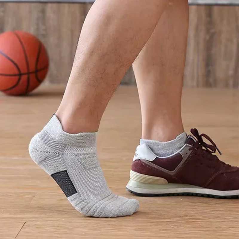 Antislip Football Socks Men Women Cotton Sock Short Long Tube Soccer Basketball Sport Socks Breathable Deodorous Socks D250911