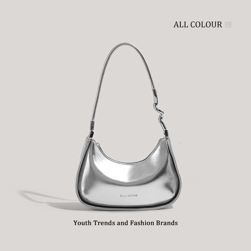 High-End Underarm Fashion Designer Bags Handbag Crescent Versatile Niche Shoulder Bag