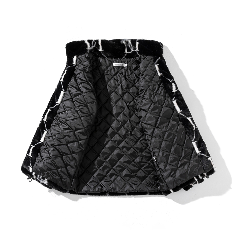 Free shipping designer womens Jackets for women new fashionable outerwear for winter loose and versatile with thick cotton fur jacket