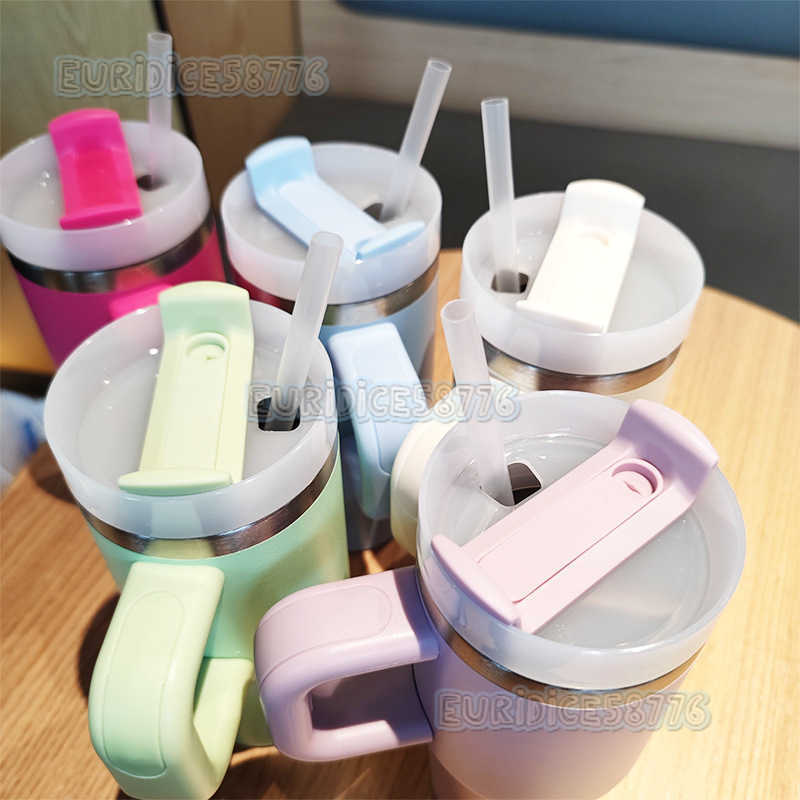 New Ice Tyrant Handle Cup Straw Cup 304 Stainless Steel Insulated Cup Portable Car Cup H250911