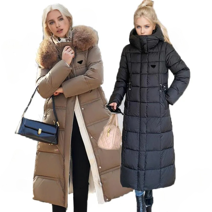 womens puffer women Down Long coat Women jacket designer woman winter Jacket Coat With Classic Letter Large Pocket