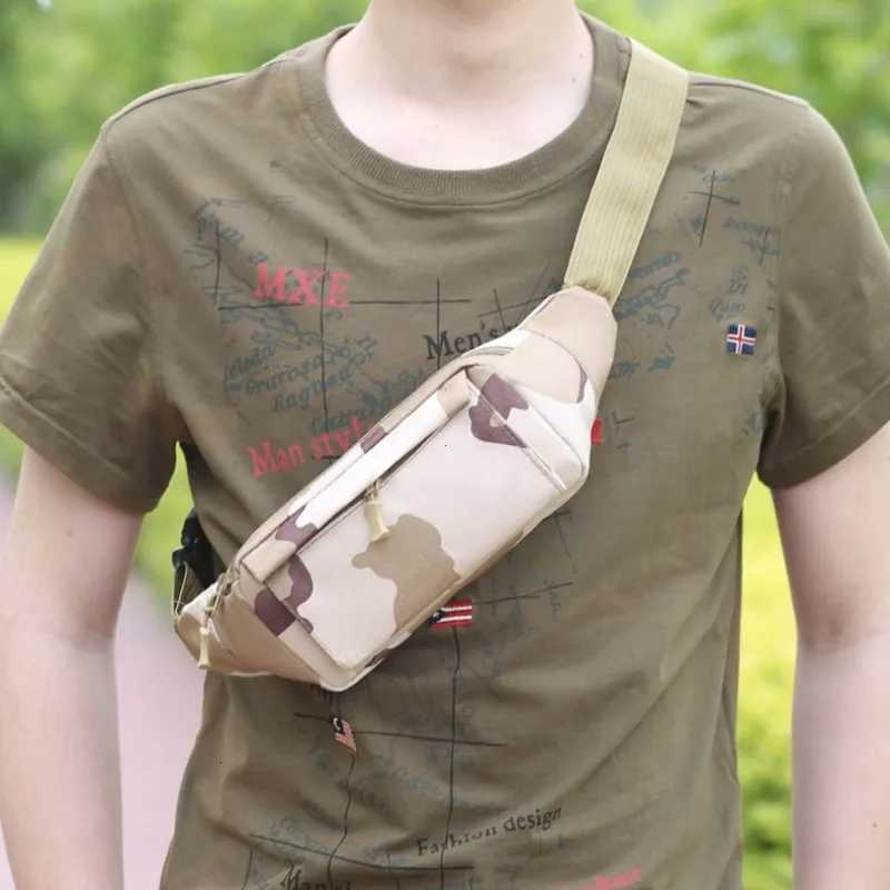 Mens Waist Bag Tactical Pouch Shoulder Belt Bags Hip Sack Oxford Cloth Belly Waterproof Banana Male Fanny Pack for Phone Men Z250911
