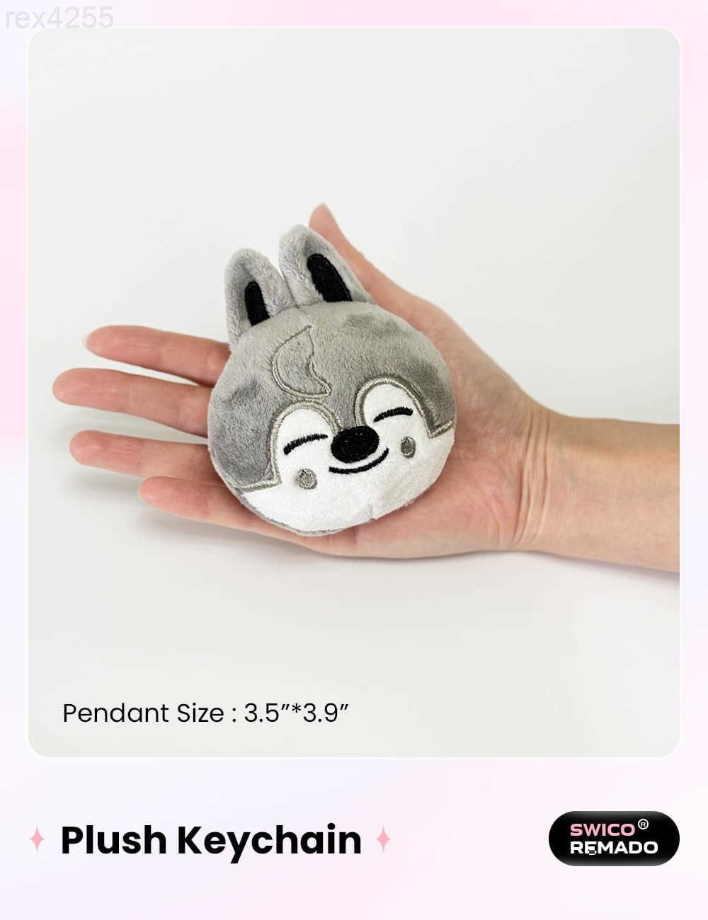 Keychains Cute Cartoon Animal Keyring Car Key Pendant Women Backpack Handbag Wallet Pendants DecorationW250911