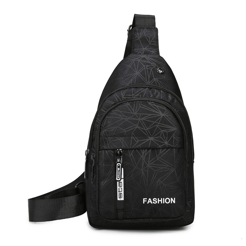 Men S Chest Bag Designer Bag Luxury Bag New Free Shipping Fashion Youth Waist Bag Fashion Sports Small Backpack Trendy Solid Color Single Shoulder Bag
