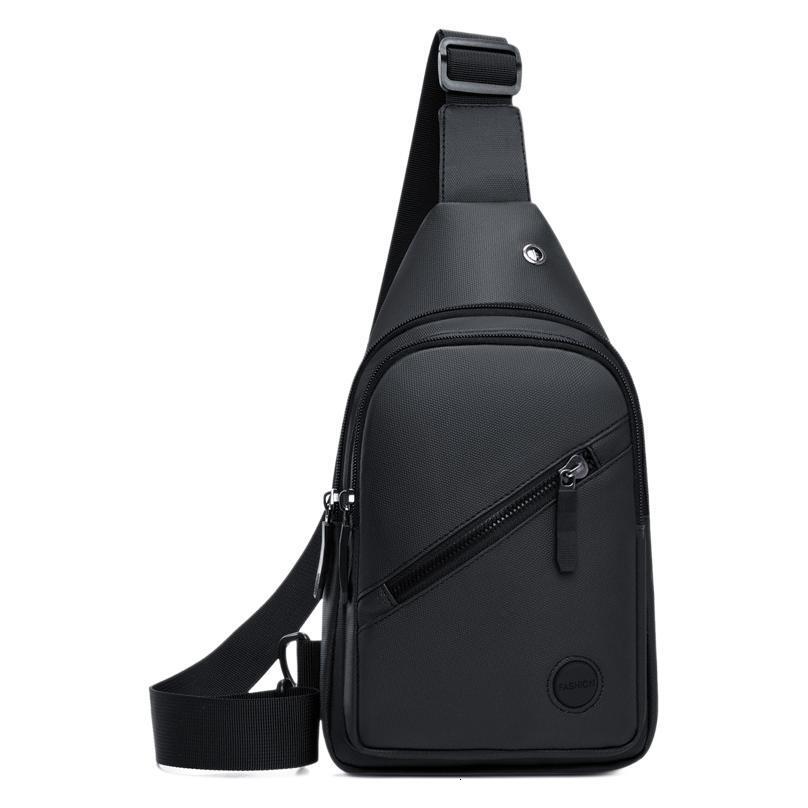 2025 Men S Chest Bag Fashion Versatile Solid Color Simple Designer Free Shipping Bag New Large Capacity Luxury Bag Outdoor Travel Portable Waterproof 