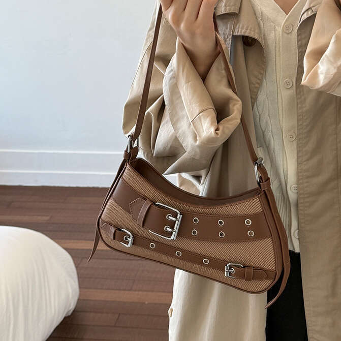 2025 Niche Design Women's High-end Fashion Underarm Korean Designer Bags Version Spring New PU Casual Crossbody Bag