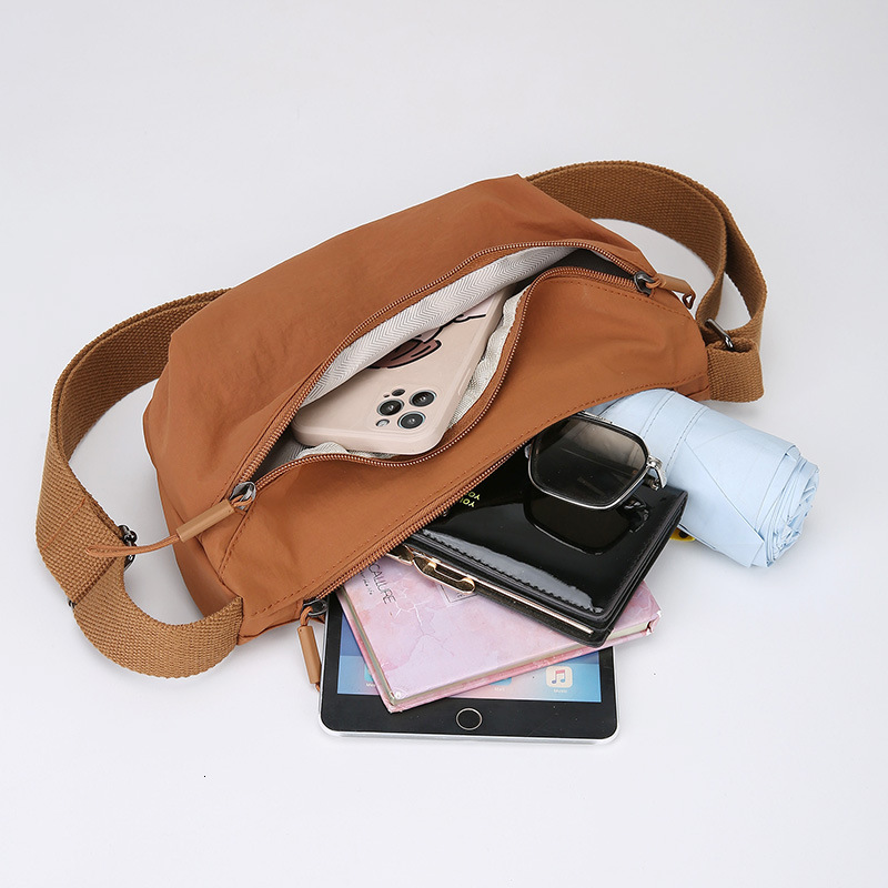 New Sports Style Fashion Luxury Bag Chest Bag Simple Versatile Designer Bag Casual Crossbody Bag Free Shipping Lightweight Women S Handbag Shoulder Ba