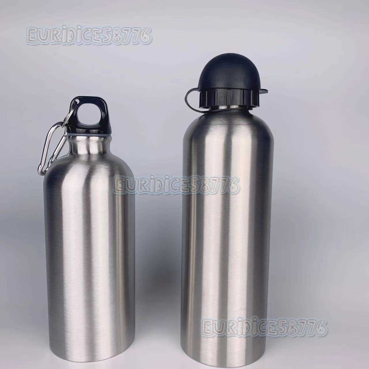 Stainless Steel Small Mouth Sports Water Bottle Single Layer Outdoor Sports Stainless Steel Hiking Bottle Cycling Water Cup Fitness Water Bottle Cup H