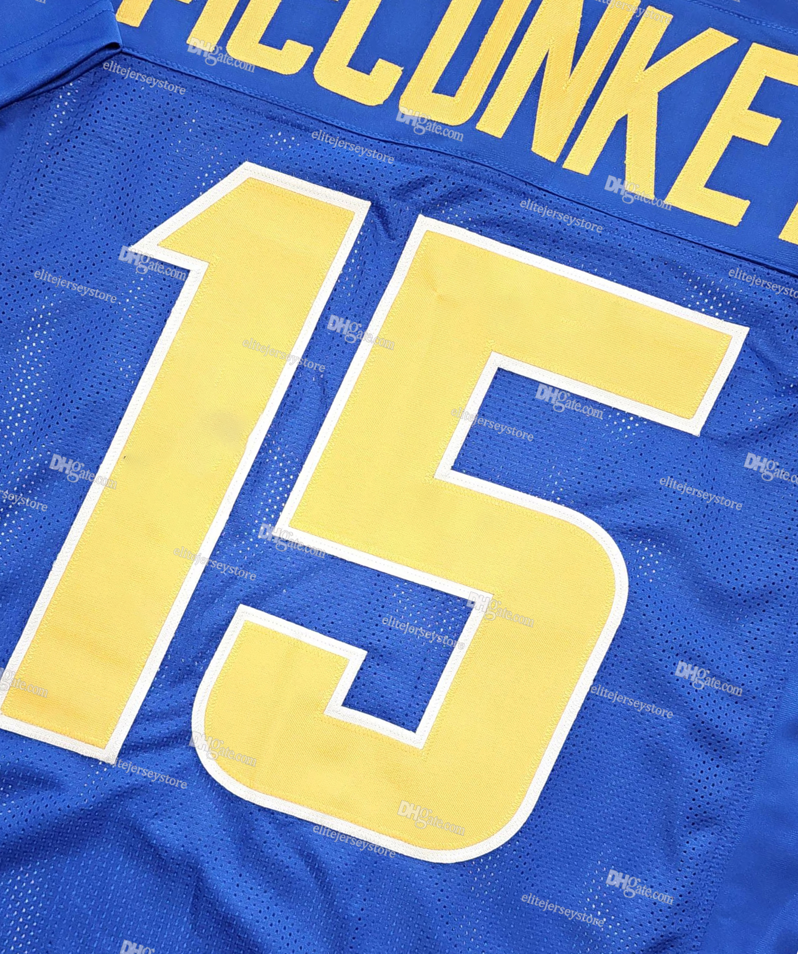 Personalized Custom Football Jersey Ladd McConkey Justin Herbert Gus Edwards Joe Alt Quentin Johnston LaDainian Tomlinson Embroidered Classic Jerseys