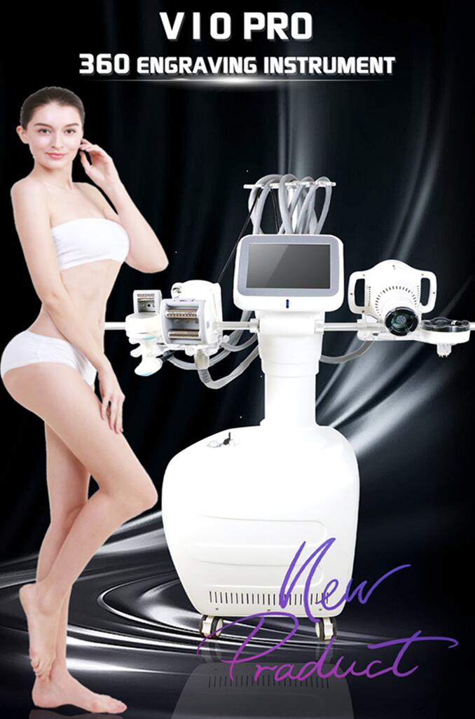 New tech Vacuum RF Body Shaping Cellulite Reduction and Skin Rejuvenation Vacuum Roller Sculpting Slimming Fat Reduction Wrinkle removal face lifting 