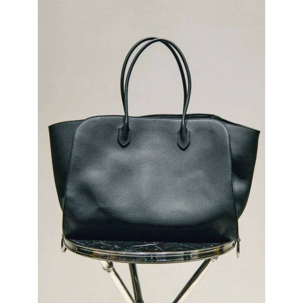 High Quality Marlo17/14 Tote Grainy Leather Shoulder Bag Soft Cowhide Casual Fashion HandBag Large Capacity