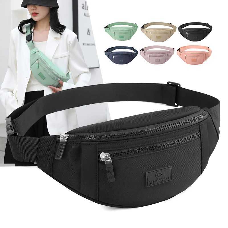 Unisex Waterproof Waist Bag Fashion Chest Pack for Men Women SportsTravel Purse with Secure Pockets Z250911