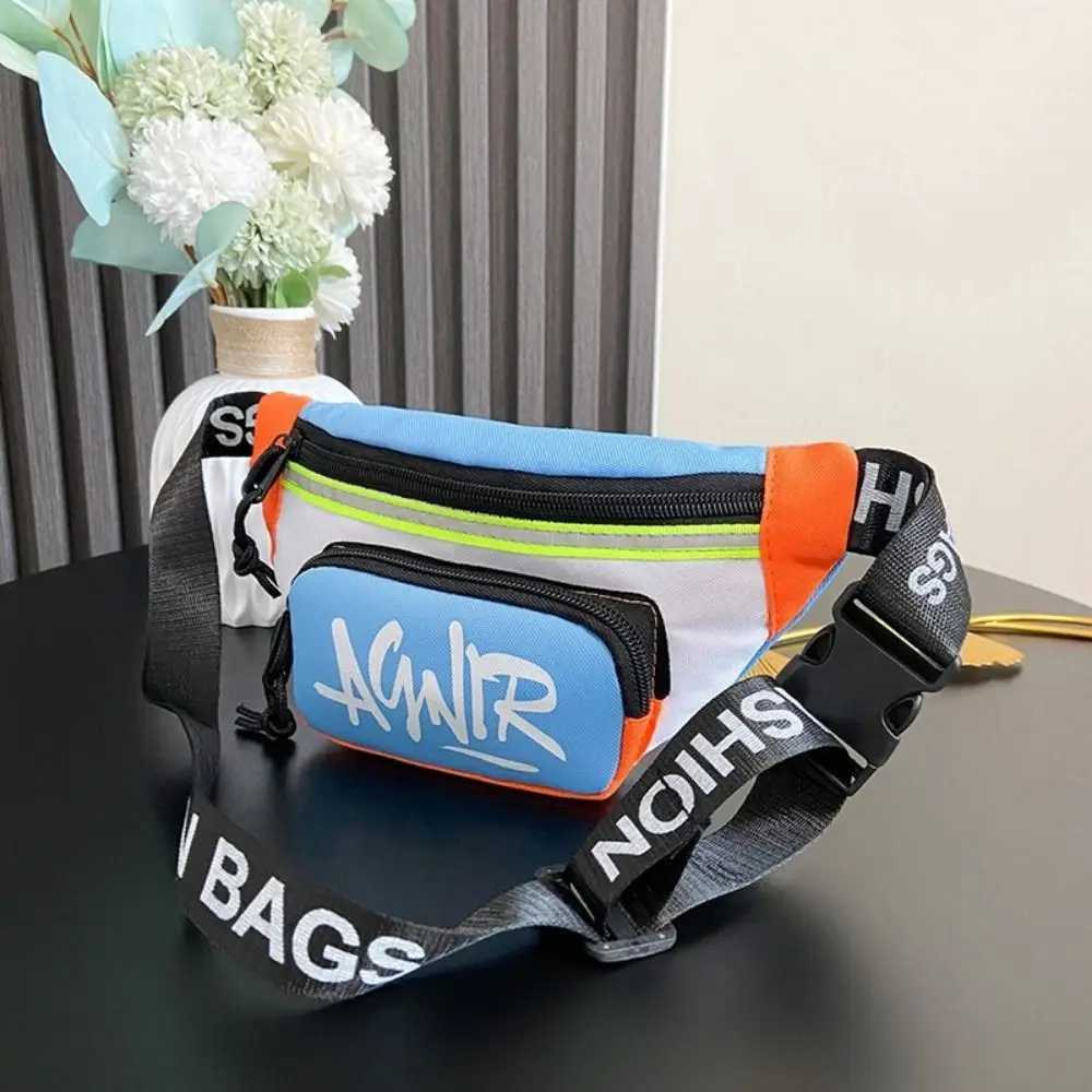 Mini Waist Bags Oxford Cute Letter Banana Bag Fashion Fanny Pack Shoulder Crossbody Chest Belt Bags Z250911