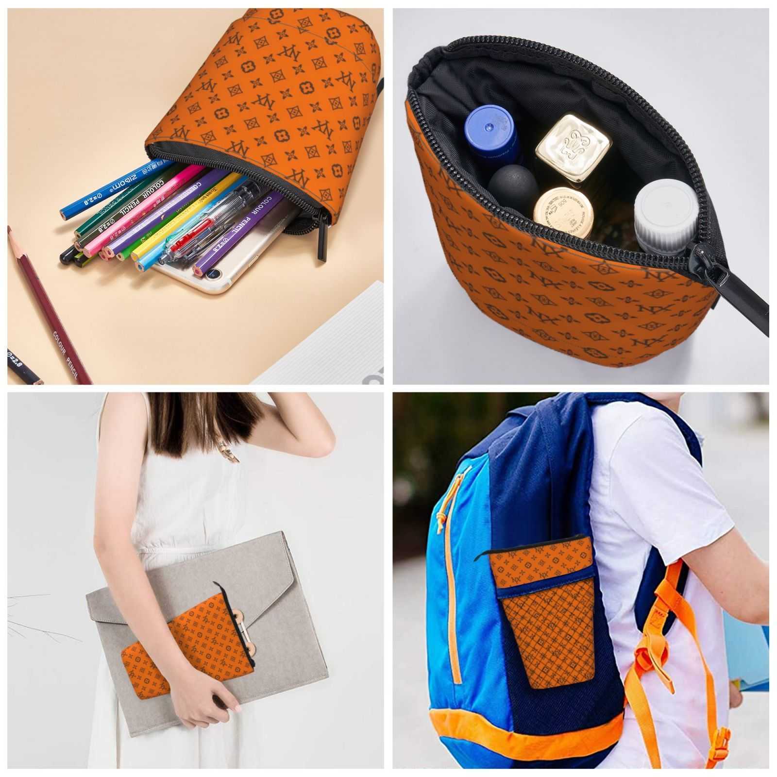 NXY Cluths Vertical Telescopic Pencil Case Bags Wallet Makeup Organiser Storage Case Brand Designer Shoulder Strap Fashion Purses 250911