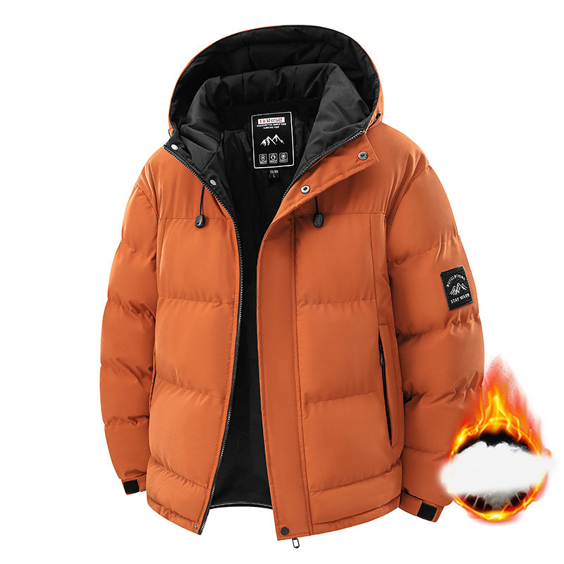Free shipping designer hot selling high-quality winter new hooded cotton jacket mens fashionable thick down cotton jackets