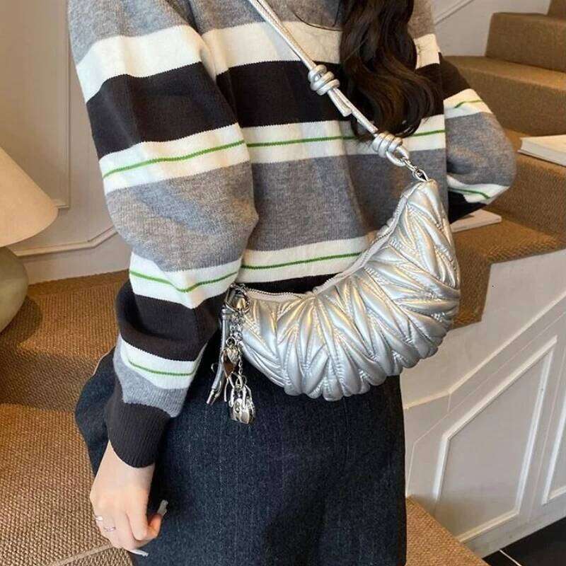 Elegant French Style High-End Shoulder Bag - 2025 New Fashionable Light Handbag For Sophisticated Ladies