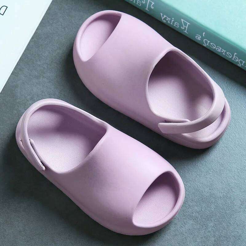 LItfun Baby New Design Children House Slippers With Arch Support Non-Slips Breathable Boys Slides Fashion Casual Shoes